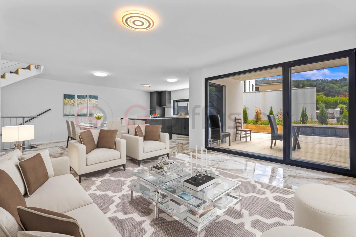 Magnificent townhouse villa with 5.5 rooms - Photo 3 of 11