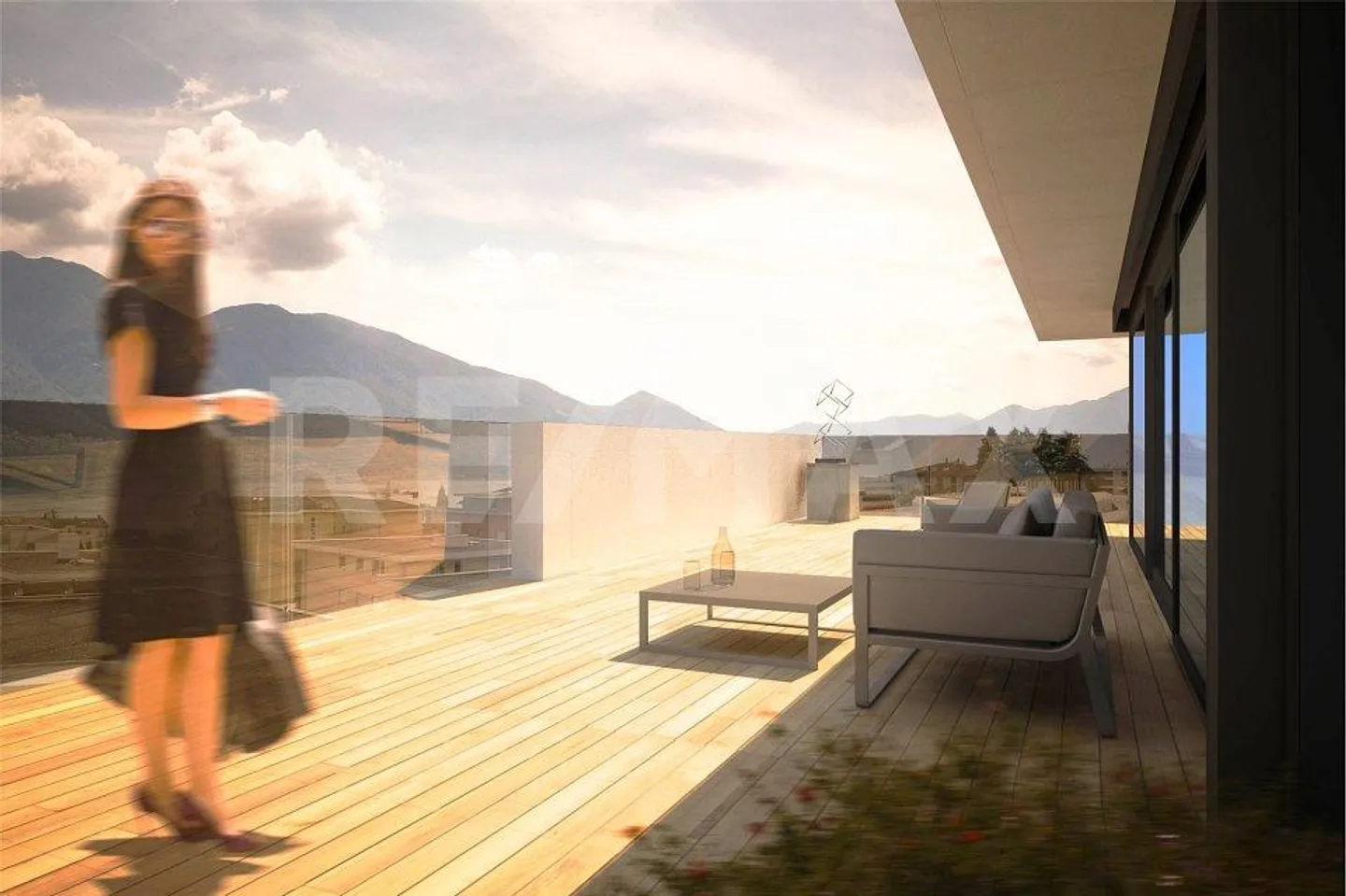 Penthouse 3.5 Zimmer - Foto 1 von 8