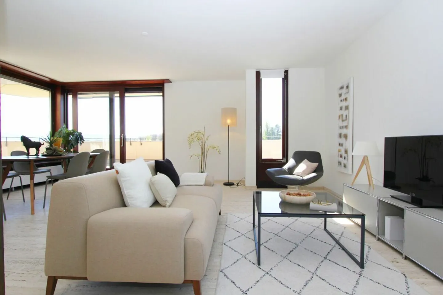 Stilvolles Penthouse mit Panoramablick - Foto 6 von 16