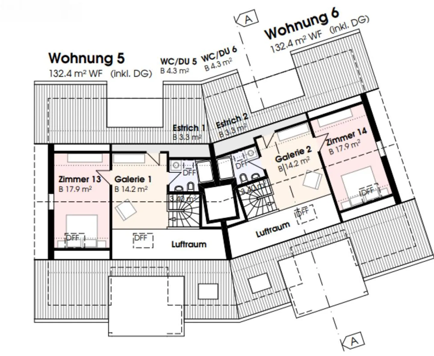Grosszügige 4.5-Zimmer-Dachwohnung im Zentrum von Madiswil - Foto 8 von 8