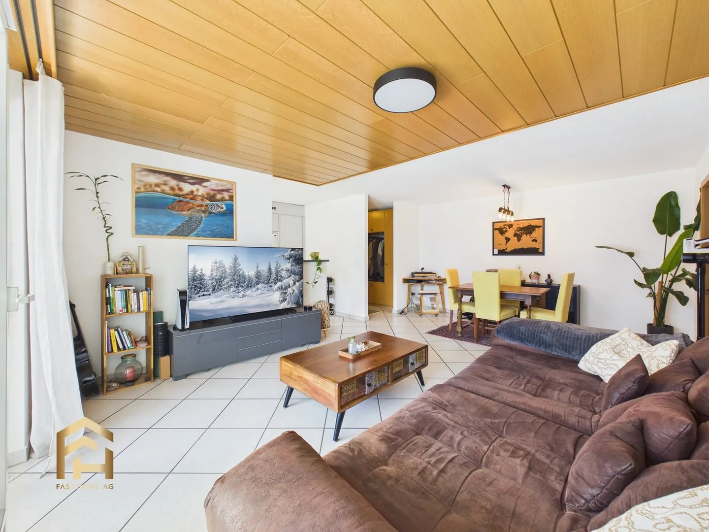 Sunny 2.5 room apartment with large terrace in Varen - Photo 2 of 13