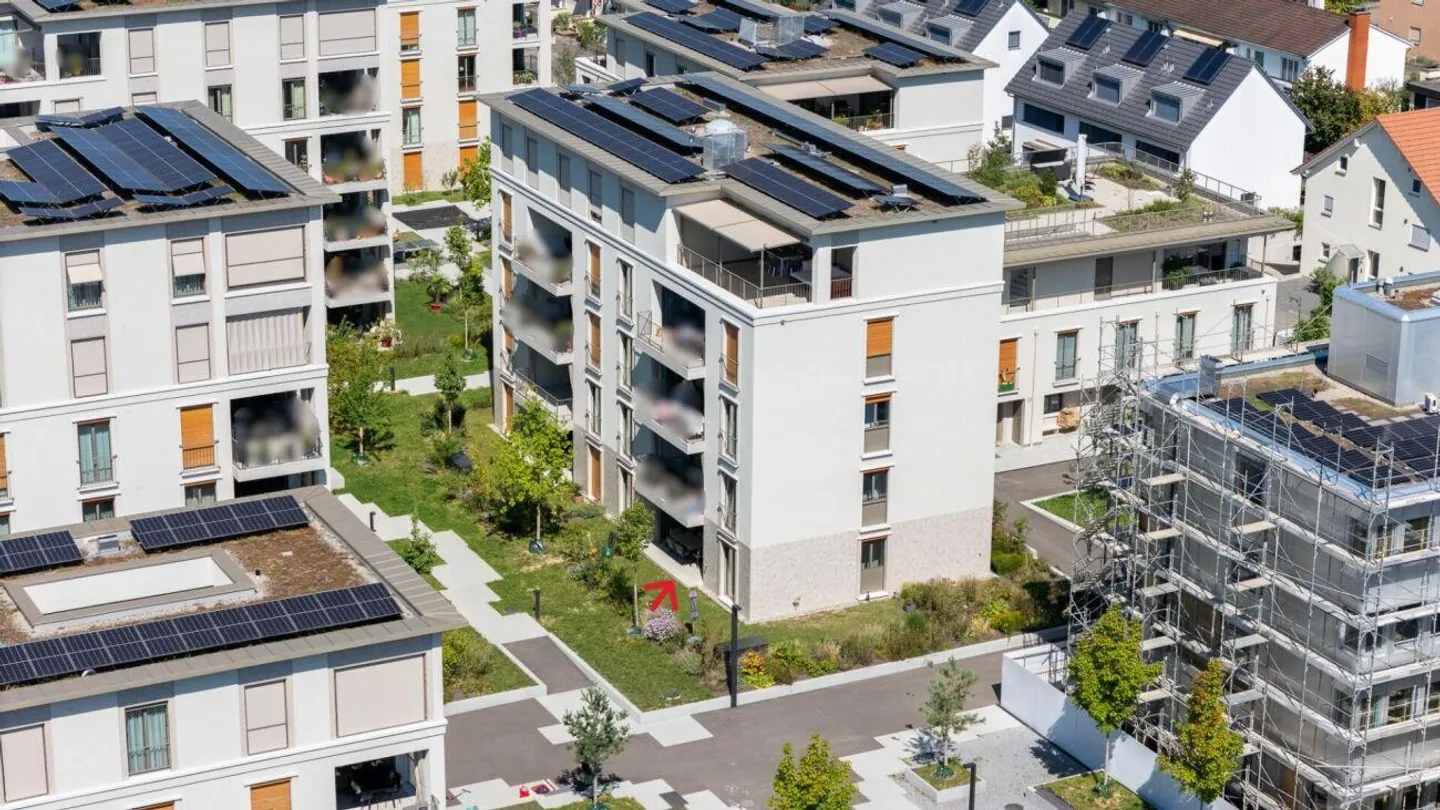 Vivere con giardino: nuovo appartamento di 4,5 stanze in posizione privilegiata - Foto 12 di 12