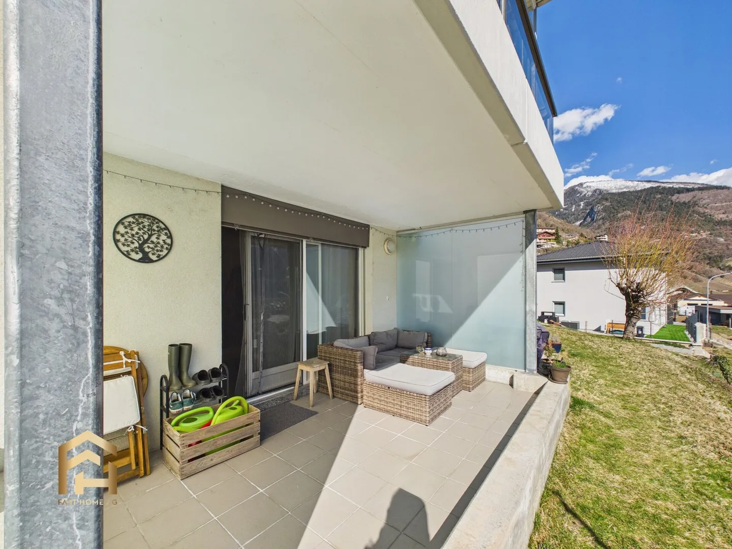 Sunny 2.5 room apartment with large terrace in Varen - Photo 10 of 13