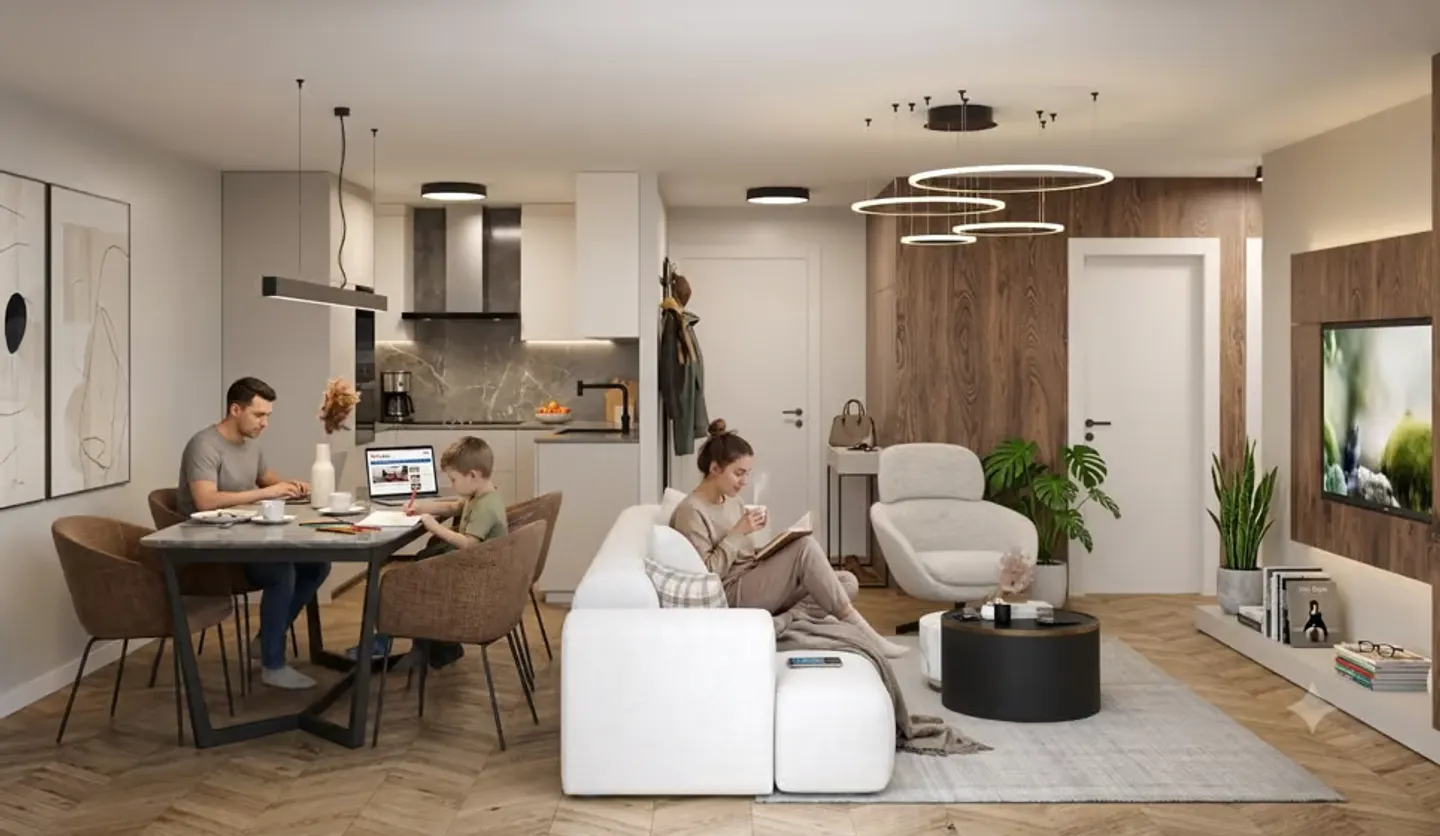 New residence of 3 apartments in a sought-after and green neighborhood - Photo 6 of 11