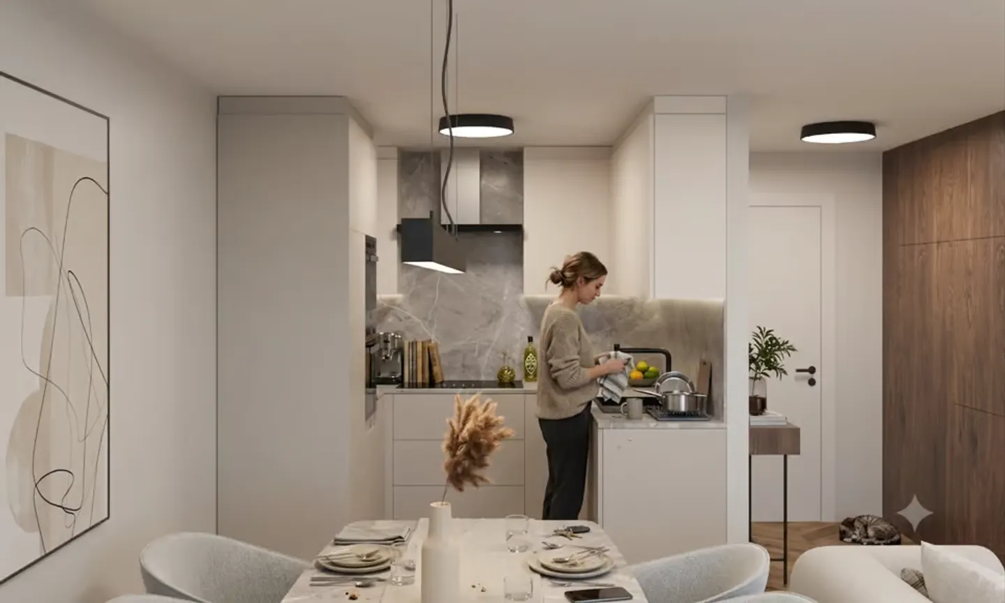 New residence of 3 apartments in a sought-after and green neighborhood - Photo 7 of 11