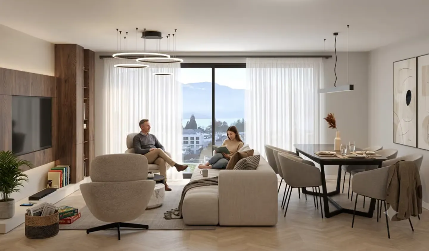 New residence of 3 apartments in a sought-after and green neighborhood - Photo 8 of 11