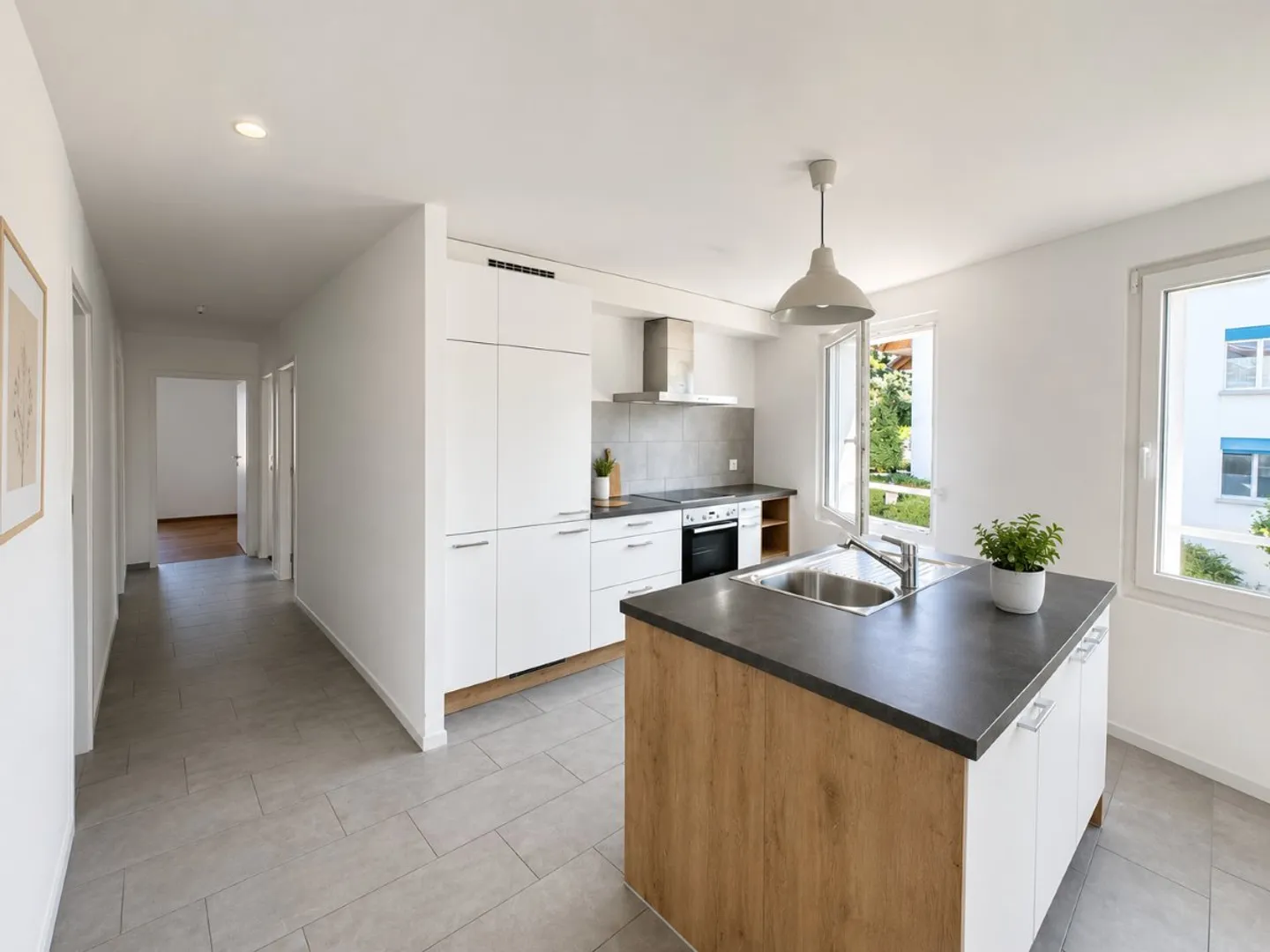 Zeitgemäßes Apartment in der Natur - Foto 3 von 15