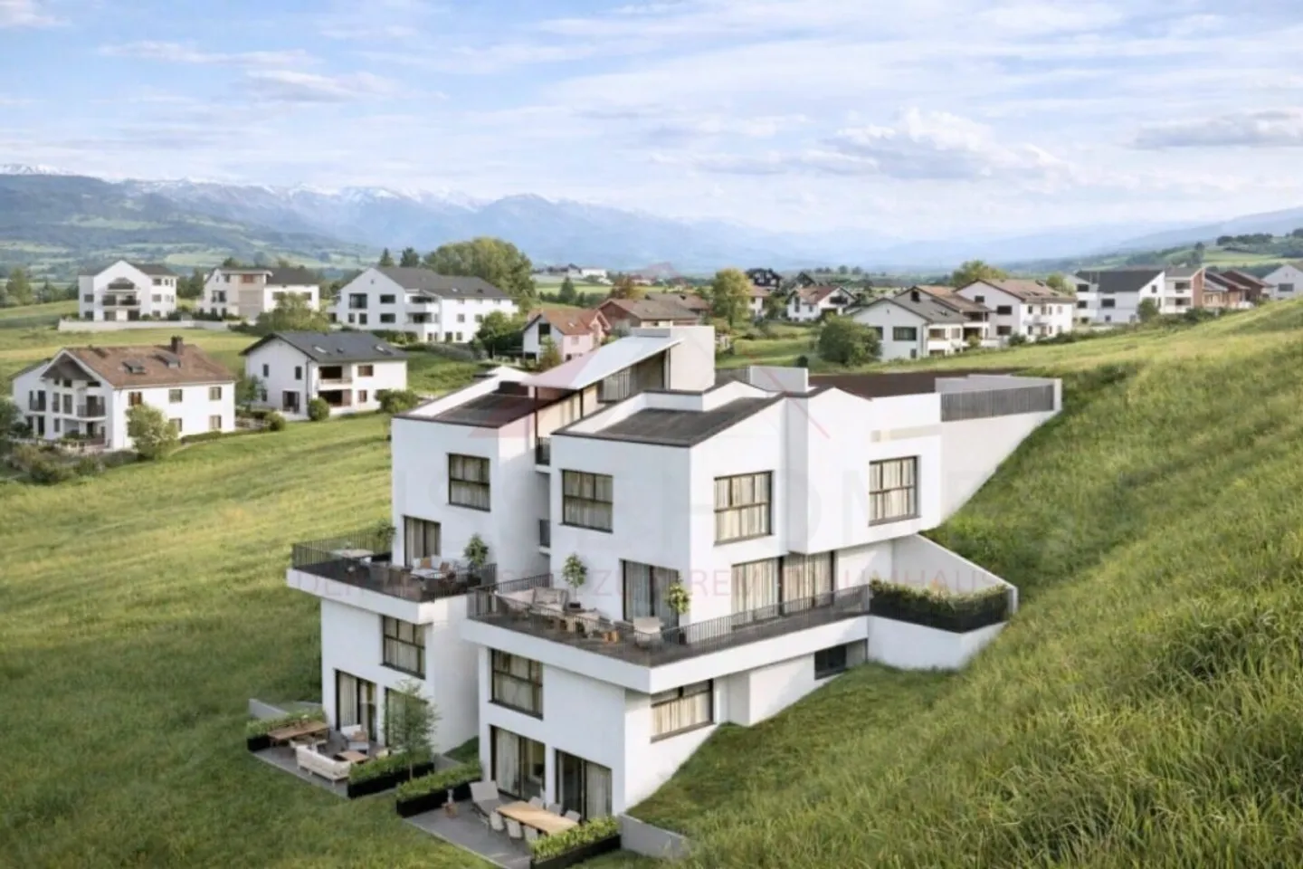 Living with a View - Modern 4.5-Room Villas in Plasselb - Photo 6 of 10
