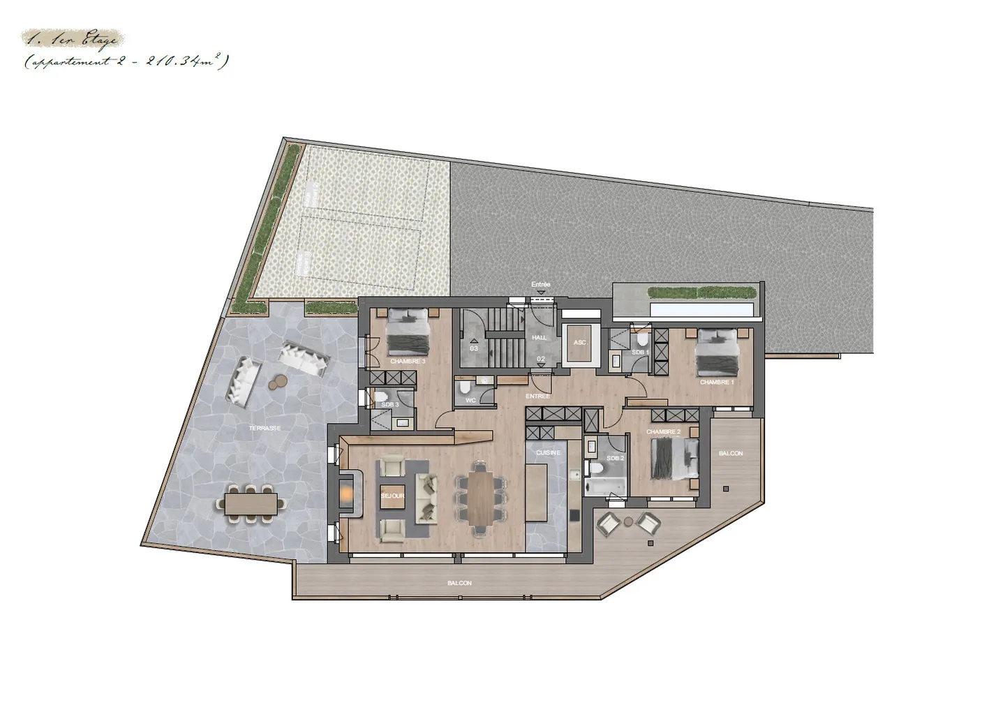 GENTIANES 1er ÉTAGE - Photo 3 sur 9