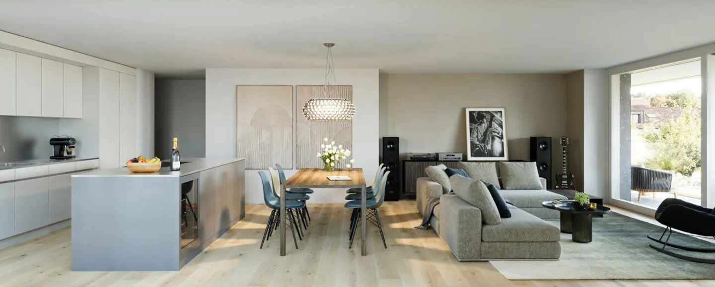 Appartement de jardin 4,5 pièces dans le meilleur emplacement de Winterthur - Photo 4 sur 6