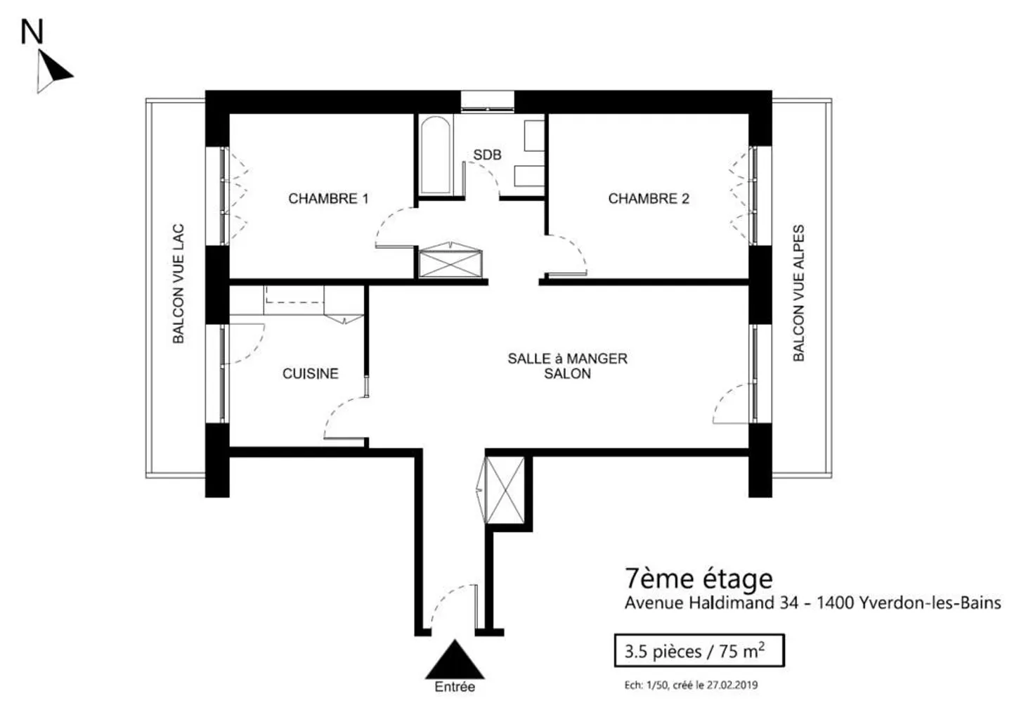 Schöne 3,5 Zimmer mit Balkonen und Aussicht - Foto 9 von 11