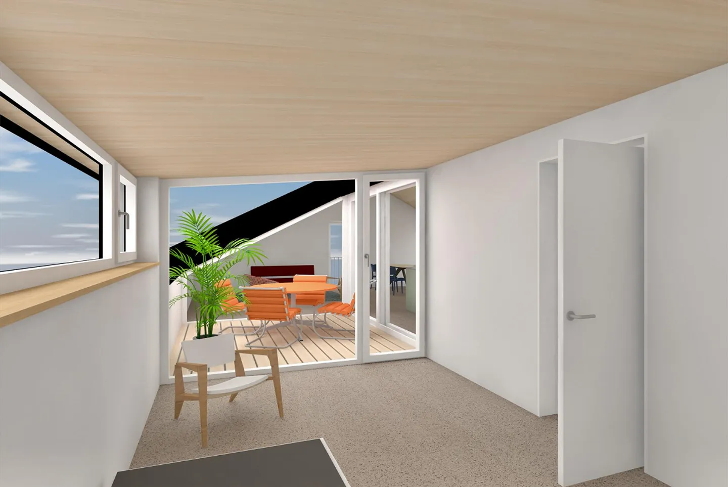 4.5-room penthouse apartment 126m2 - Photo 2 of 6