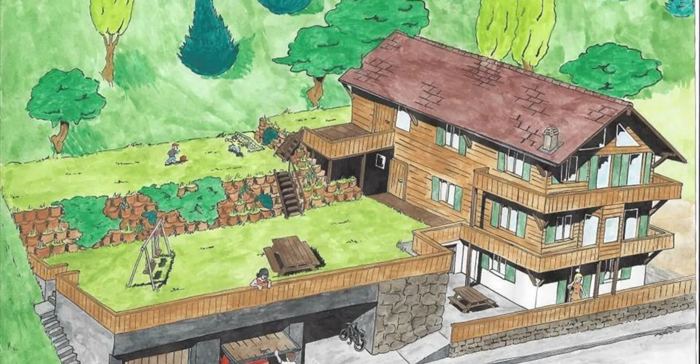 From the owner: Former rental chalet to be transformed in Arveyes - Villars-sur-Ollon capable of reaching 6 apartments - Photo 2 of 12