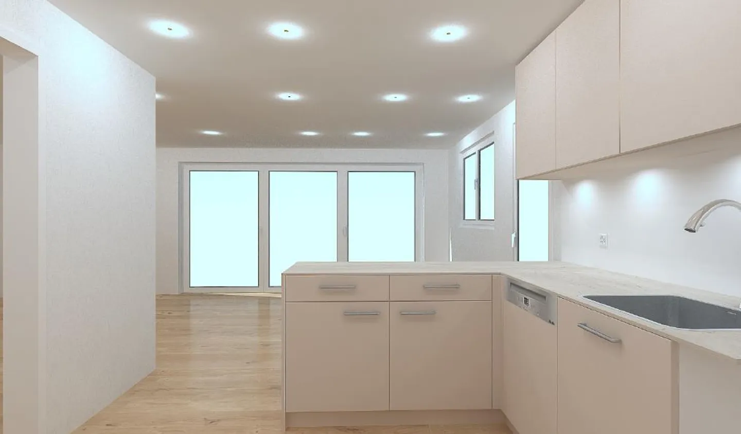 Newly renovated spacious 5.5 room apartment, 138 m2, 1st floor - Photo 3 of 4