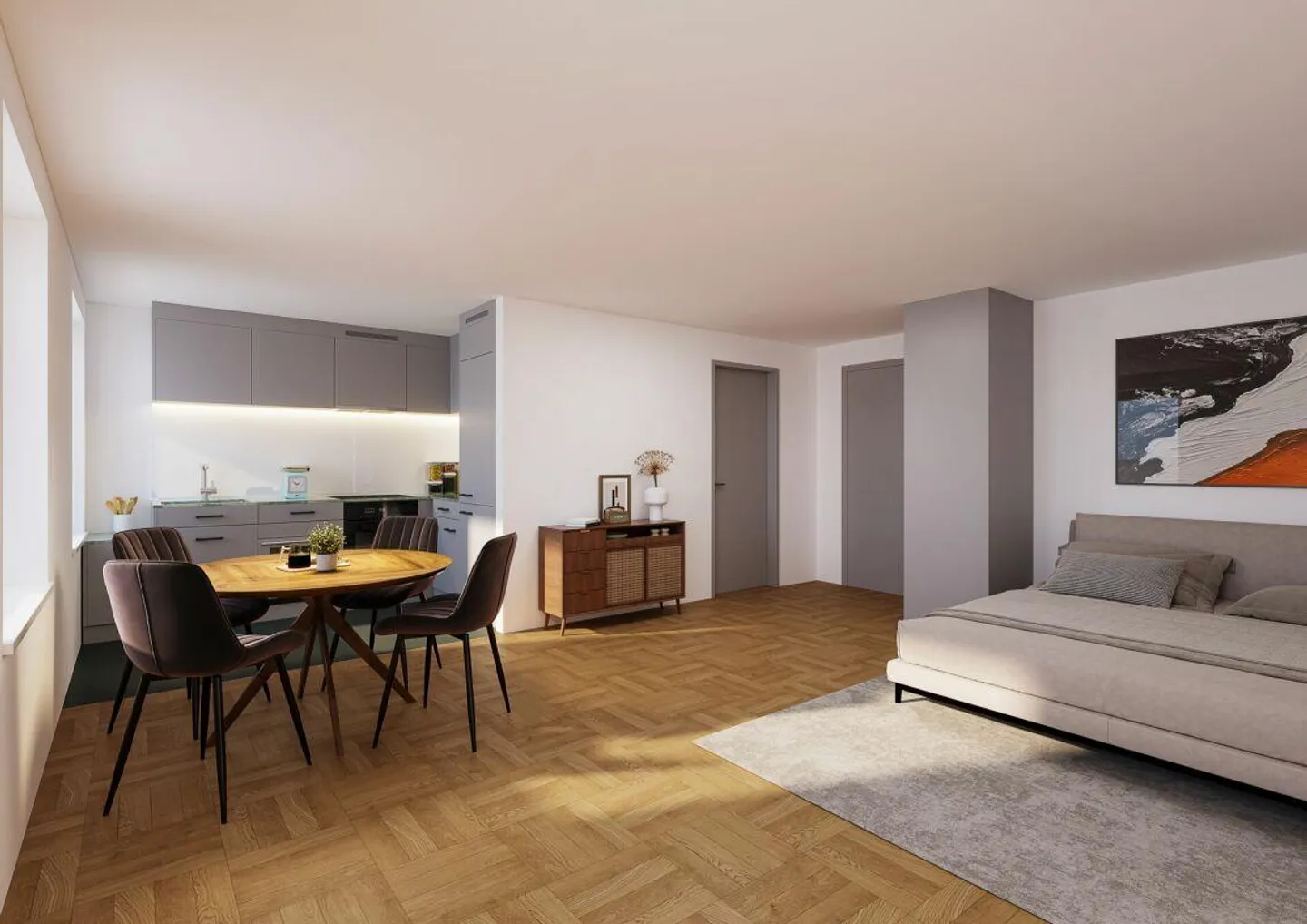 Modernes Apartment in Luzern - Foto 2 von 4