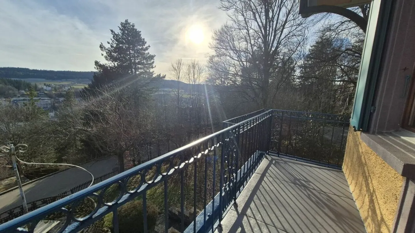 4,5-Zimmer-Wohnung in einem Herrenhaus in Locle - Parkplatz und Garage - Foto 8 von 17