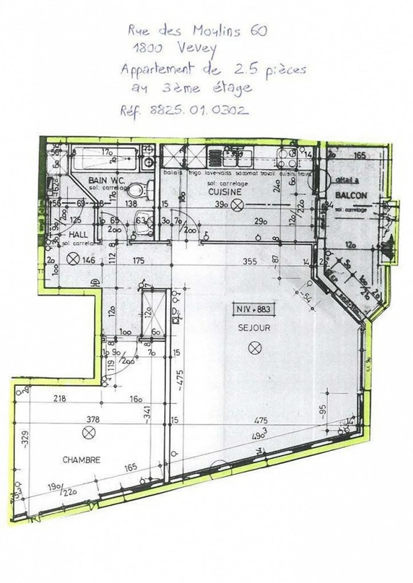Appartement spacieux 2.5 pièces - Photo 8 sur 9