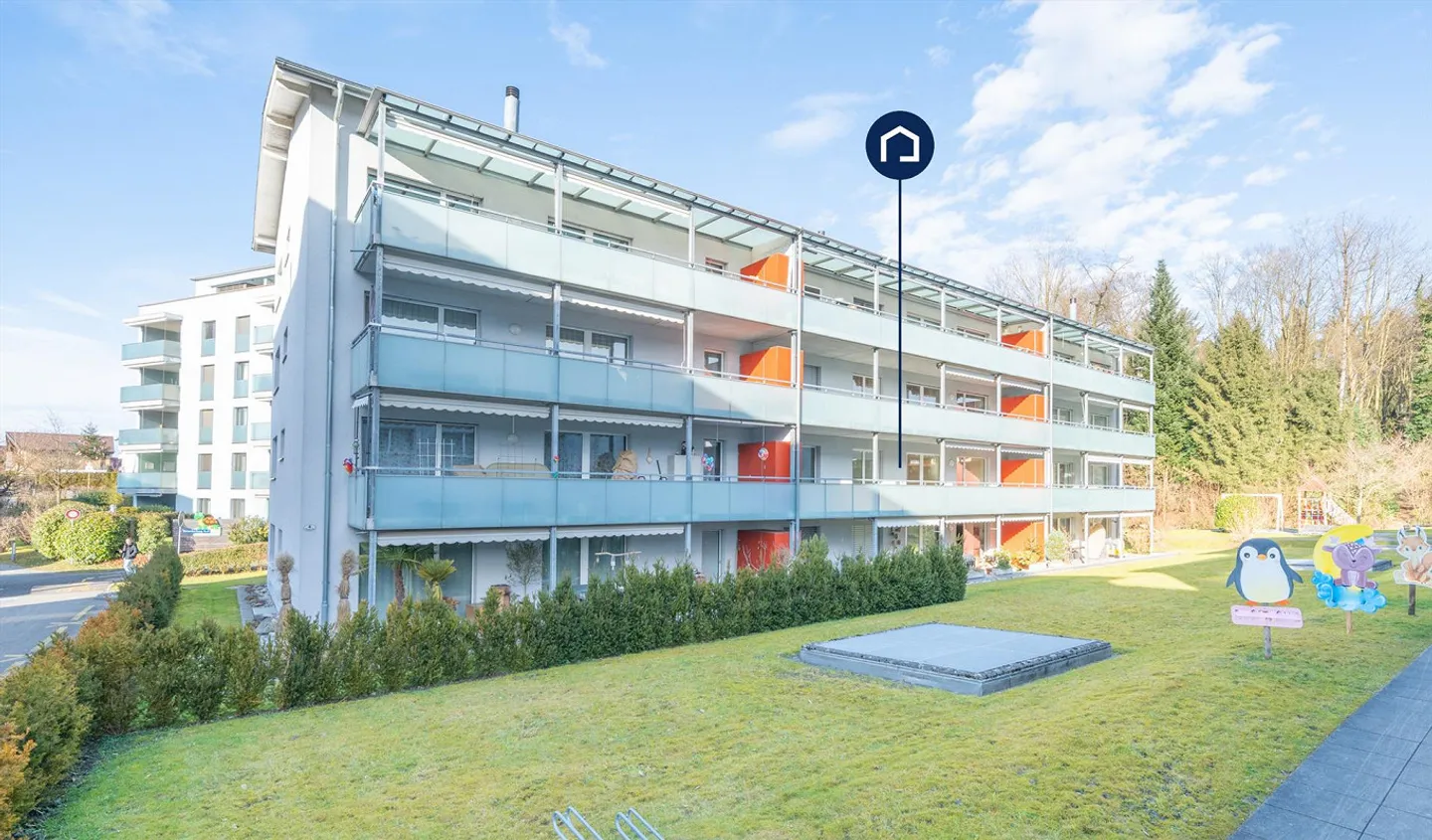 Charmante Wohnung in Buchrain - Foto 1 von 5