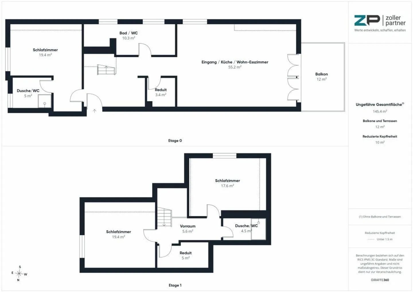 New Building - First Occupancy / 4½-Room Maisonette Apartment Top Floor - Photo 13 of 13