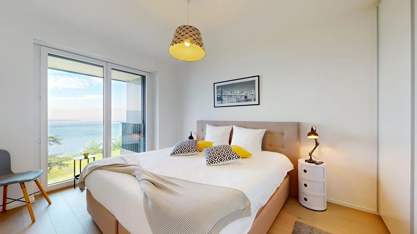 Appartement au cœur de Lavaux avec vue panoramique sur le lac - Photo 1 sur 17