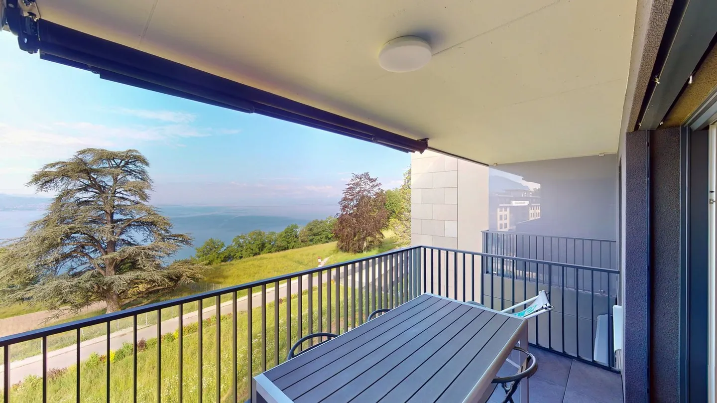 Appartement au cœur de Lavaux avec vue panoramique sur le lac - Photo 2 sur 17