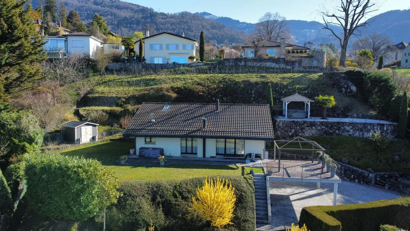 Pace e vista sul Lago di Ginevra! - Foto 2 di 8