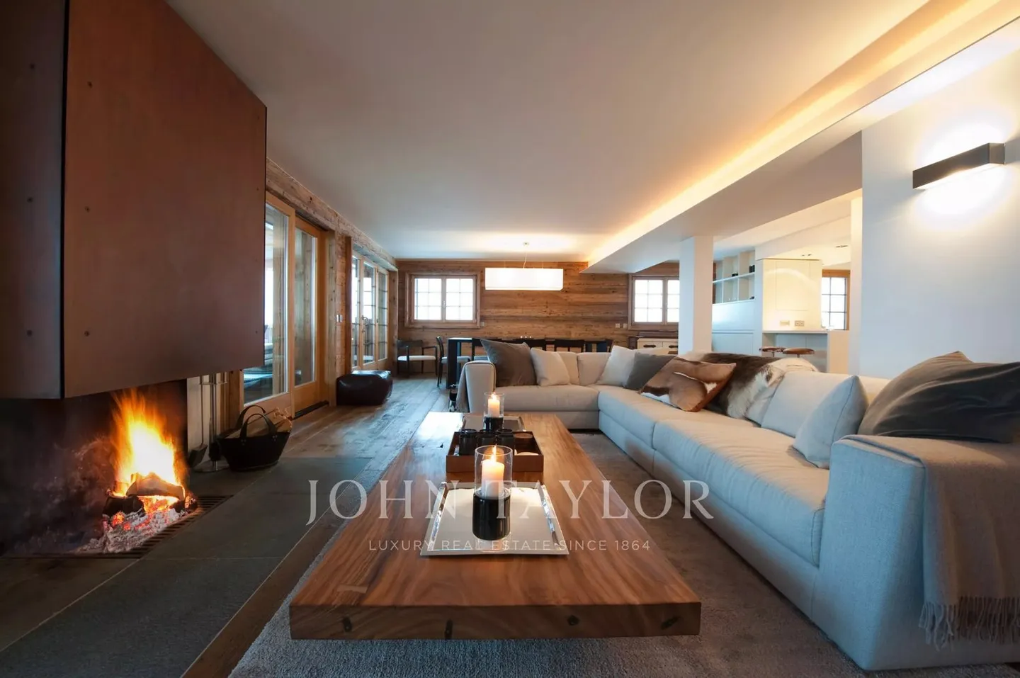 Appartement Alpin Contemporain à Louer à Verbier - Photo 1 sur 12