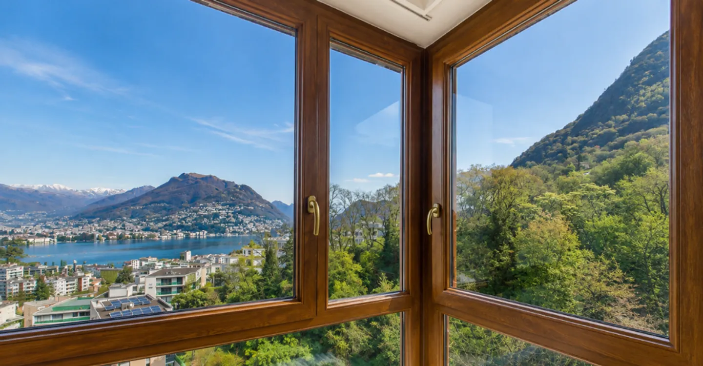 Außergewöhnliche 3,5-Zimmer-Wohnung mit Seeblick in Pazzallo - Foto 7 von 10