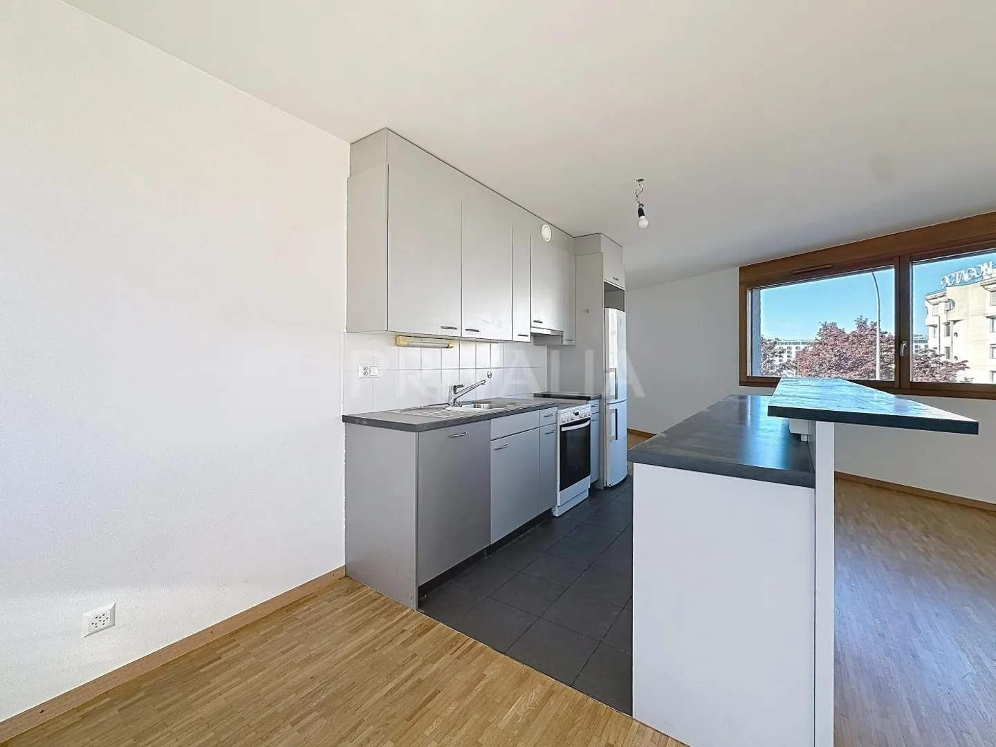 Spacious apartment in the heart of a modern and secure building with loggia, near international organizations - Photo 2 of 10