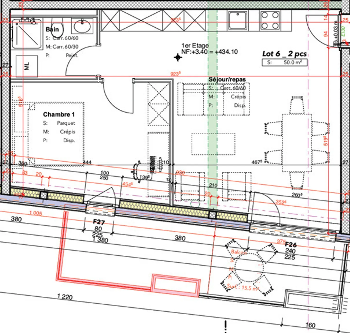 New 2.5 room apartment at affordable rent - Photo 5 of 5