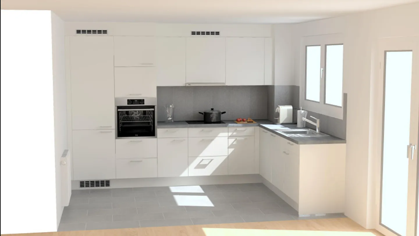 Appartamento in una zona tranquilla di Echandens ristrutturato - Foto 3 di 5