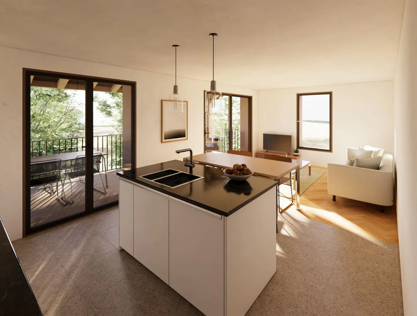New 5.5-room apartment in Mathod - Photo 1 of 11