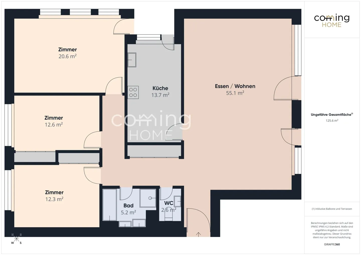 Ampio appartamento di 4,5 locali con balcone nel centro di Brig - attualmente in fase di ristrutturazione - Foto 13 di 13
