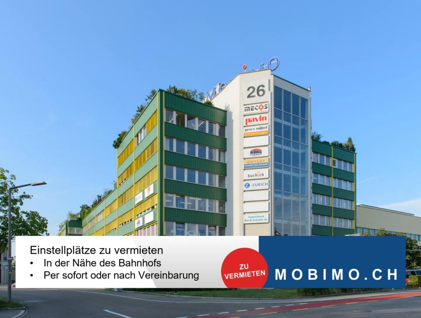 Places de stationnement disponibles immédiatement ou sur rendez-vous - Photo 1 sur 1