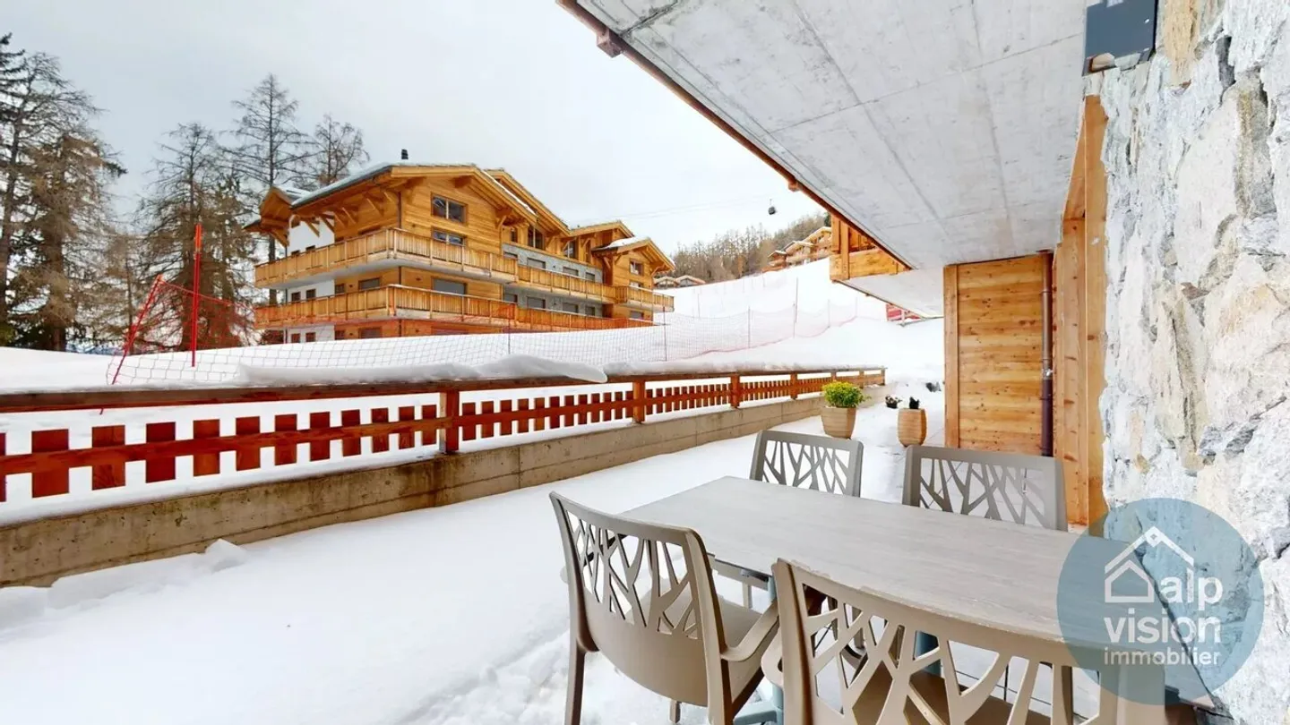 AUSGEZEICHNETE 4.5 WOHNUNG SKI IN SKI OUT VEYSONNAZ - Foto 5 von 13