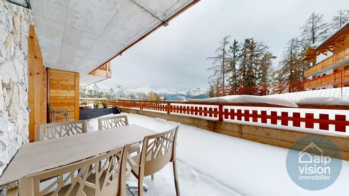 AUSGEZEICHNETE 4.5 WOHNUNG SKI IN SKI OUT VEYSONNAZ - Foto 6 von 13