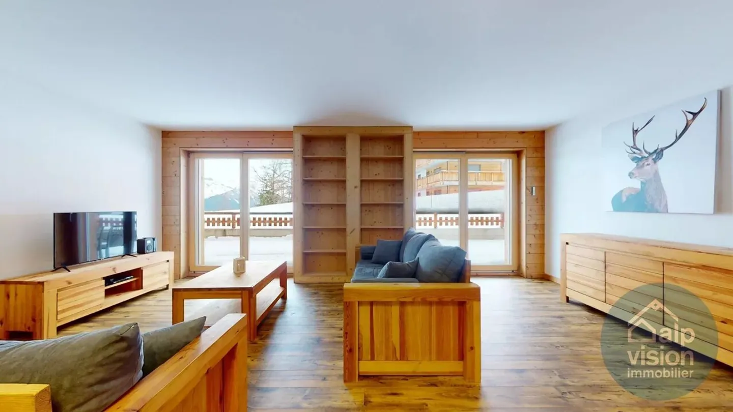 AUSGEZEICHNETE 4.5 WOHNUNG SKI IN SKI OUT VEYSONNAZ - Foto 1 von 13