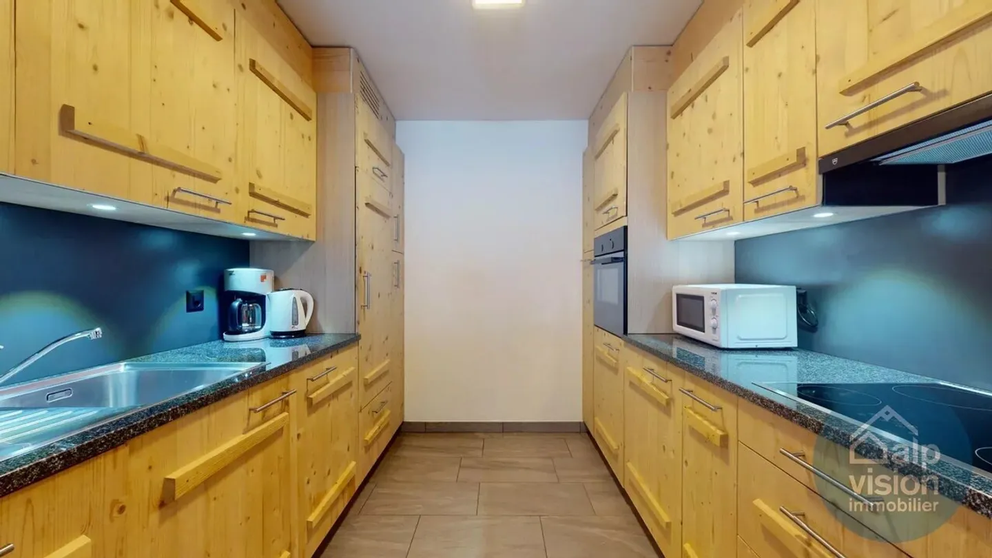 AUSGEZEICHNETE 4.5 WOHNUNG SKI IN SKI OUT VEYSONNAZ - Foto 9 von 13