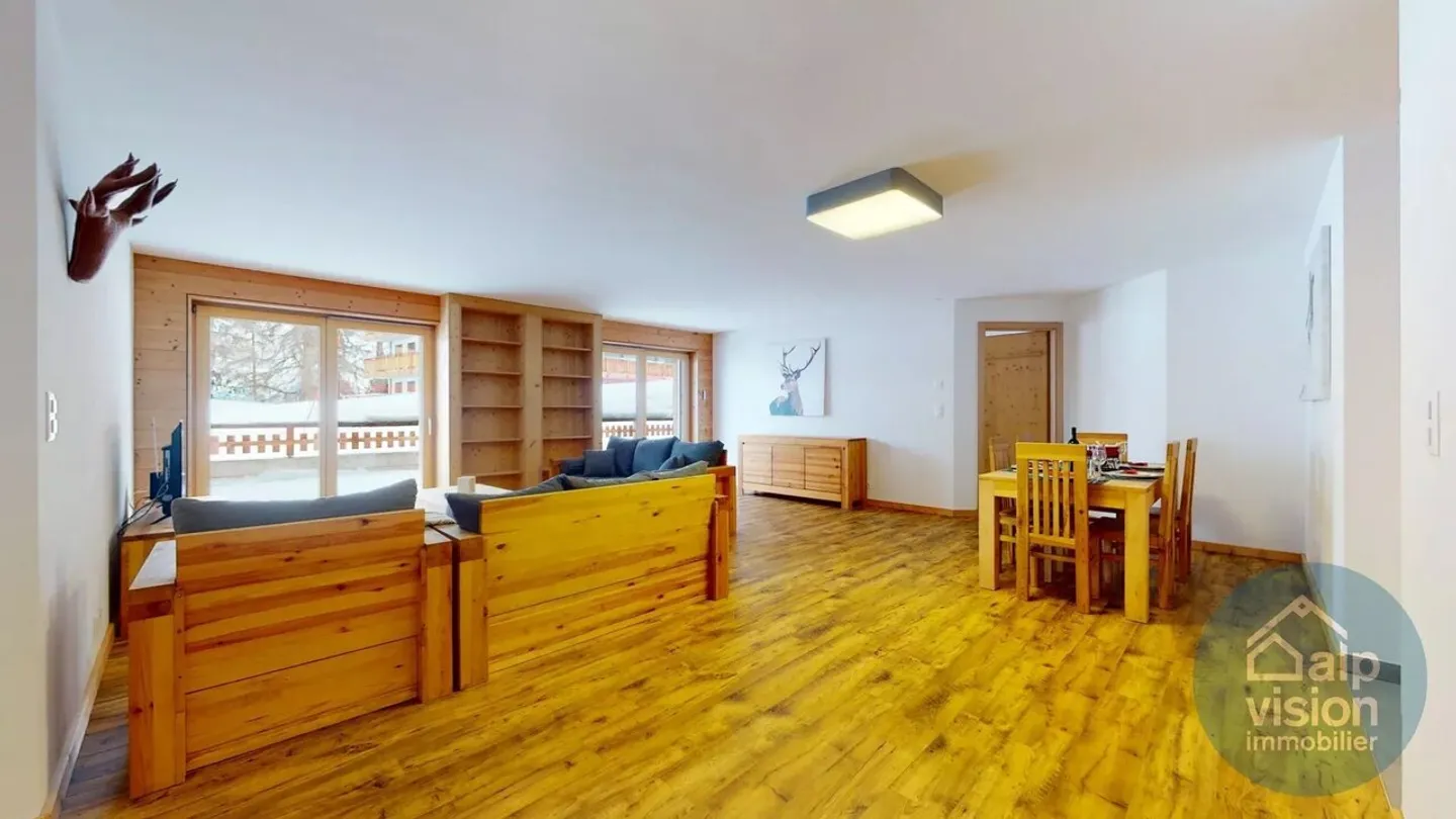 AUSGEZEICHNETE 4.5 WOHNUNG SKI IN SKI OUT VEYSONNAZ - Foto 11 von 13