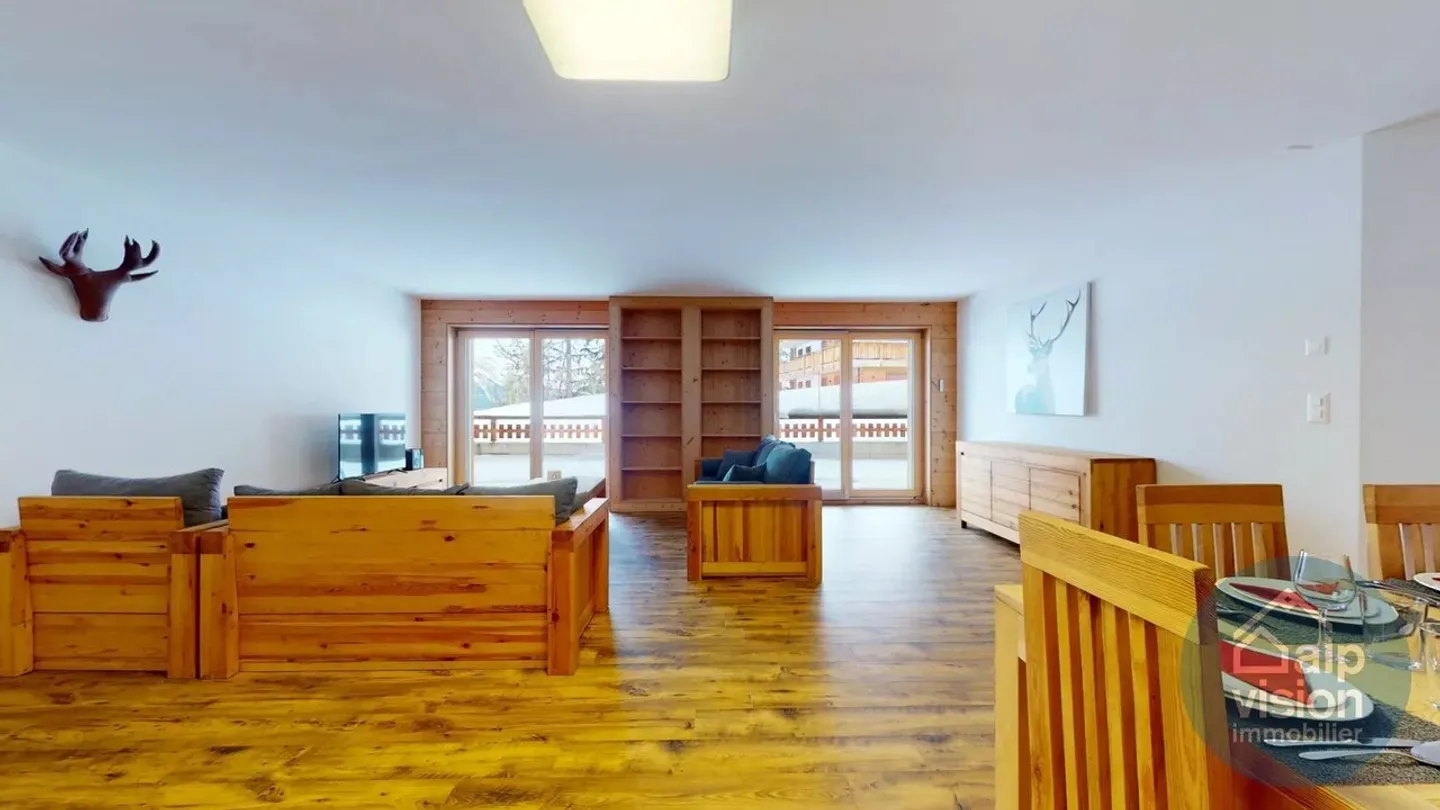 AUSGEZEICHNETE 4.5 WOHNUNG SKI IN SKI OUT VEYSONNAZ - Foto 12 von 13