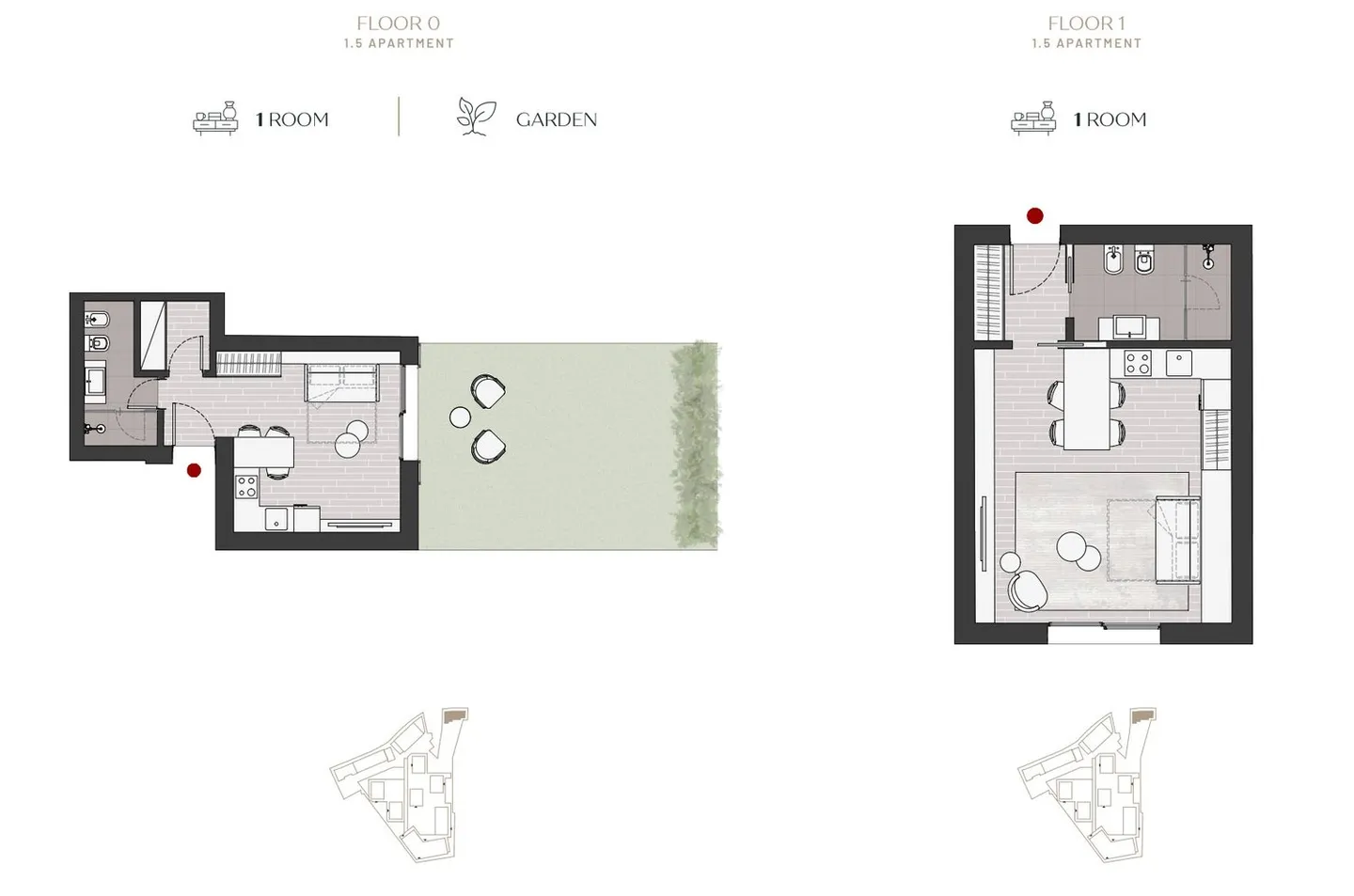 1.5-Room Apartment in New Minergie Building – Stabio Garden Living - Photo 3 of 11