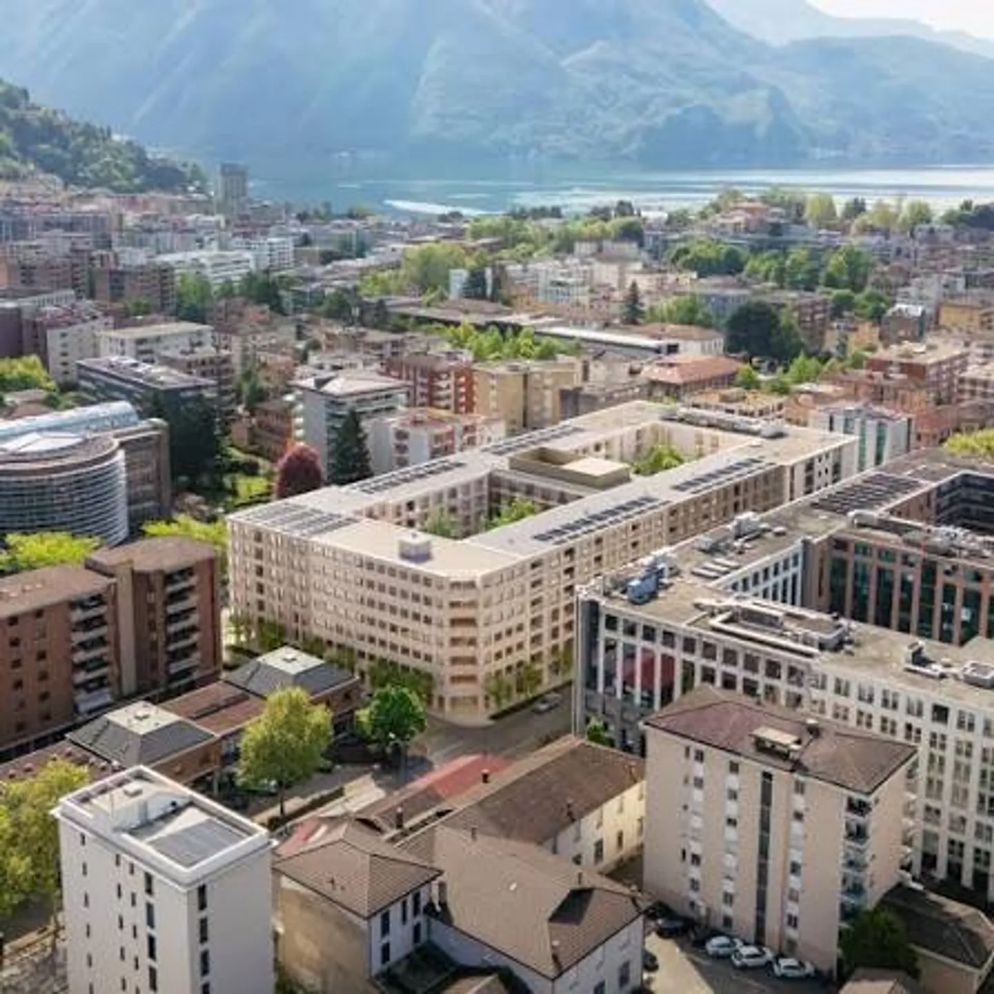 Palazzina mit Einkommen aus neuer Bauweise in Lugano – Nettorendite 3,8% - Foto 1 von 1