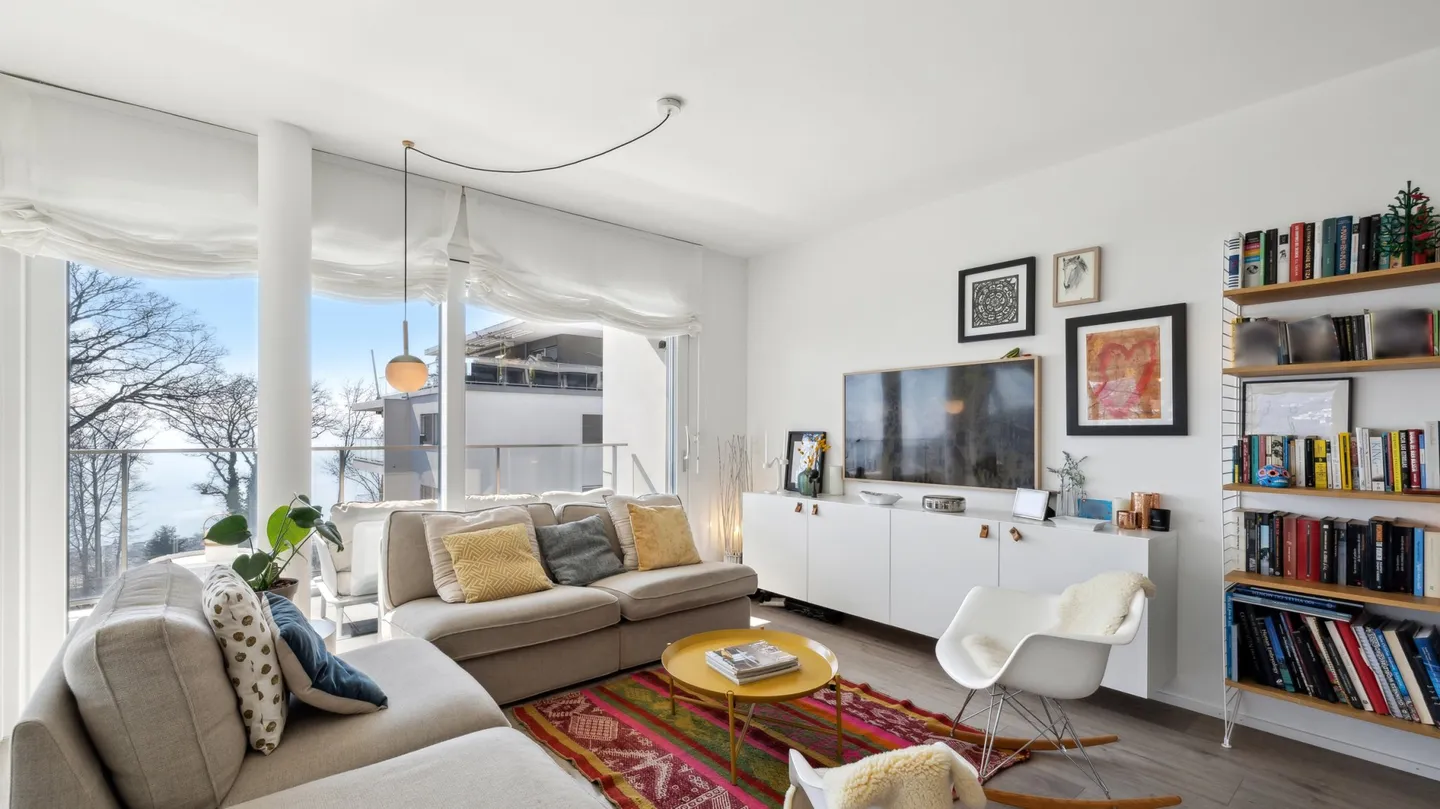 NEUEN MIETE - Wunderschöne 4,5 Zimmer mit Seeblick in Lutry - Foto 6 von 13