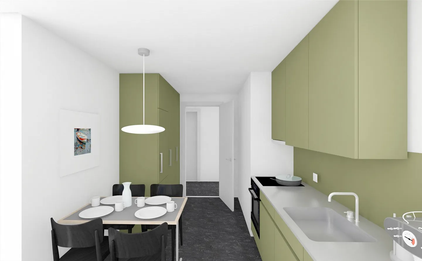 3-room apartment 80m2 - Photo 4 of 7