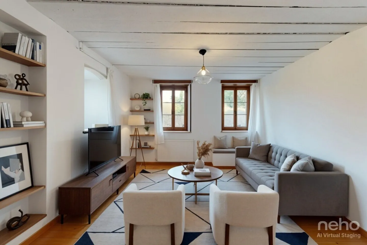 APPARTEMENT DE 4.5 PIÈCES AVEC JARDIN PRIVATIF À SOTTENS - Foto 5 di 13