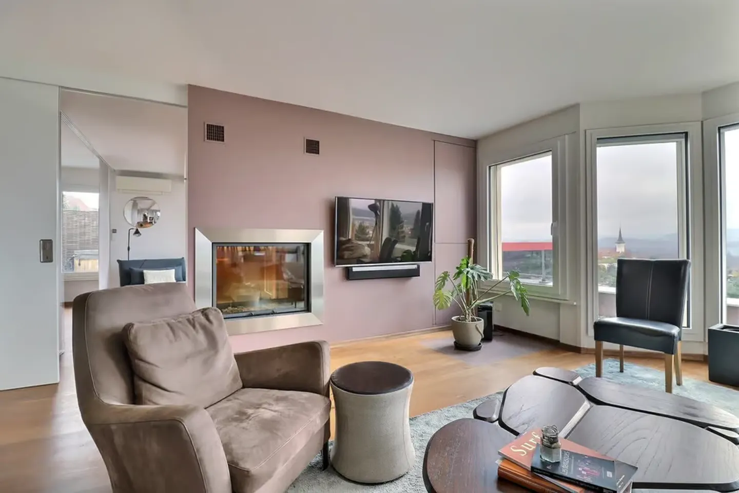 Eine außergewöhnliche Penthousewohnung mit Panoramablick - Foto 3 von 9