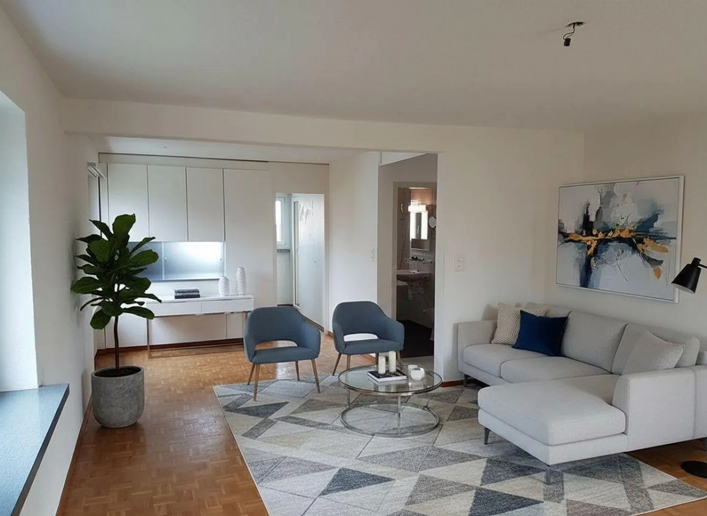 Helle Familienwohnung mit Balkon - Foto 1 von 6