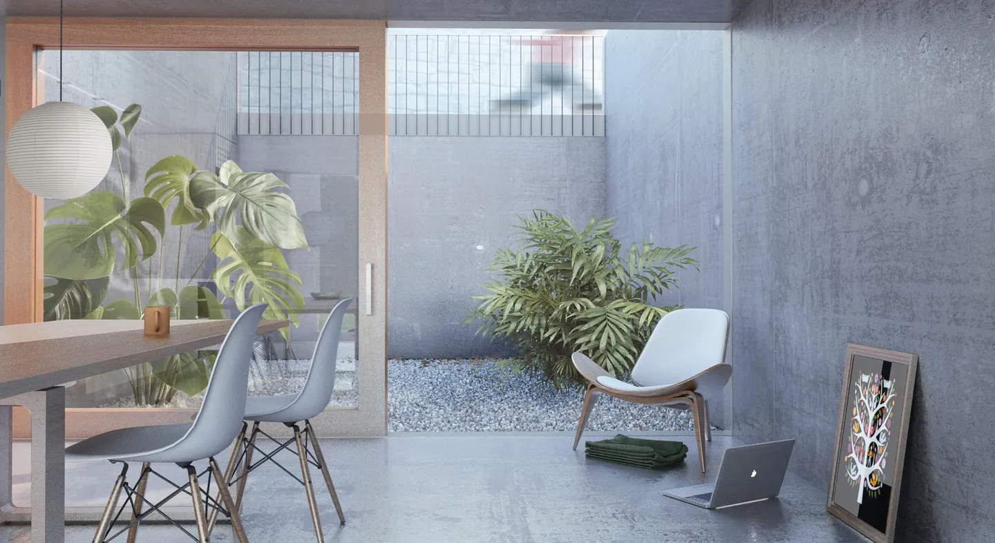 Luce, cemento e legno incorporati tra il verde e le montagne di Valmaggesi - Foto 10 di 11