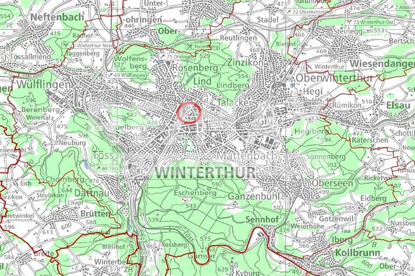 Espace de bureau exclusif 224 m² - 20ème étage Tour Rouge Winterthur - Photo 2 sur 10