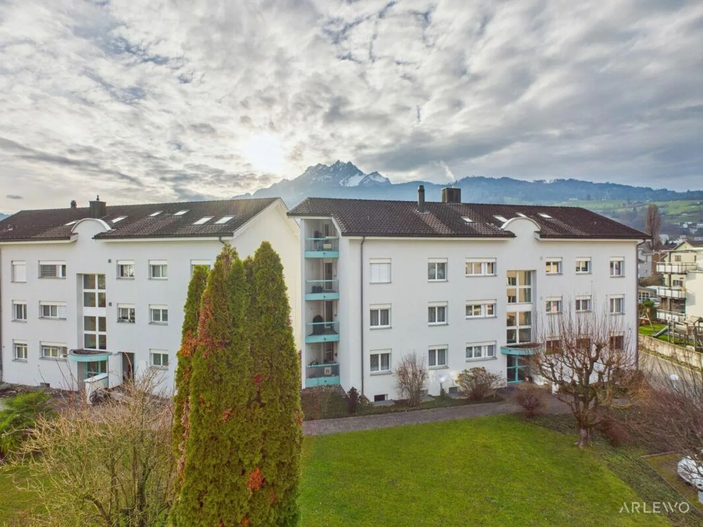 A home with sunny living atmosphere and view of Pilatus - Photo 1 of 6